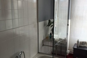 Paroi de douche en verre feuilleté 44.2